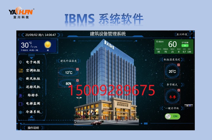 楼宇自控集成平台 智能楼宇IBMS系统 智能分析  楼宇自控软件