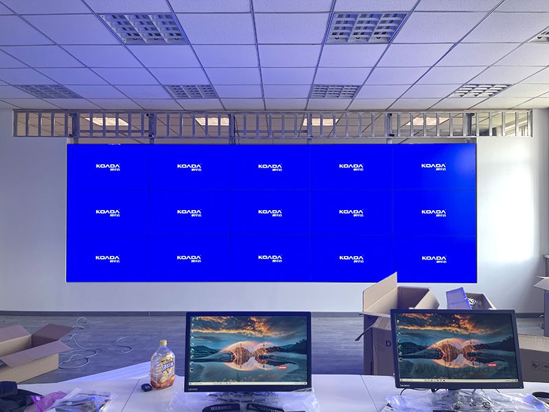 菏泽液晶拼接屏LED显示电视墙会议直播安防监控大屏商用显示器