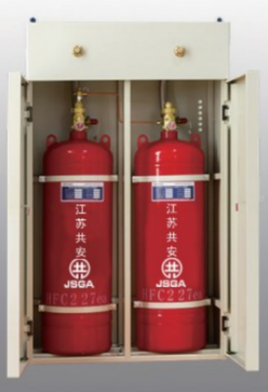 全国批发供应双柜式七氟丙烷灭火系统40L/70L/90L