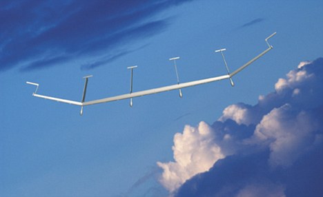 波音打造太阳能无人飞机可不间断飞行5年(图)