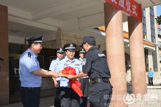 招远市公安局新购22辆110处警车 提升全局维稳能力