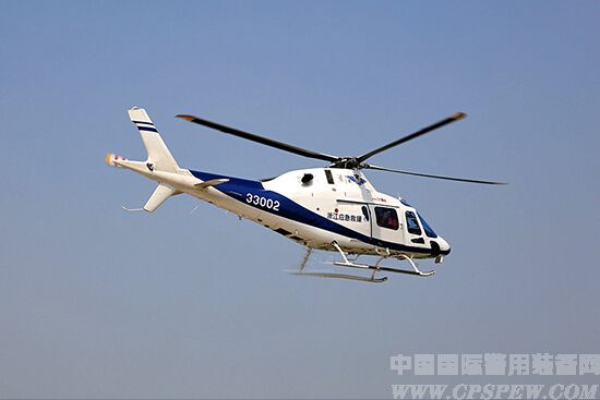 浙江公安警务直升机首航温州 执行巡视任务